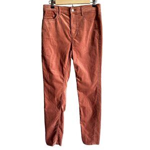 LOFT Velvet Size 28/6 Pale Dusty Pink Skinny Pants